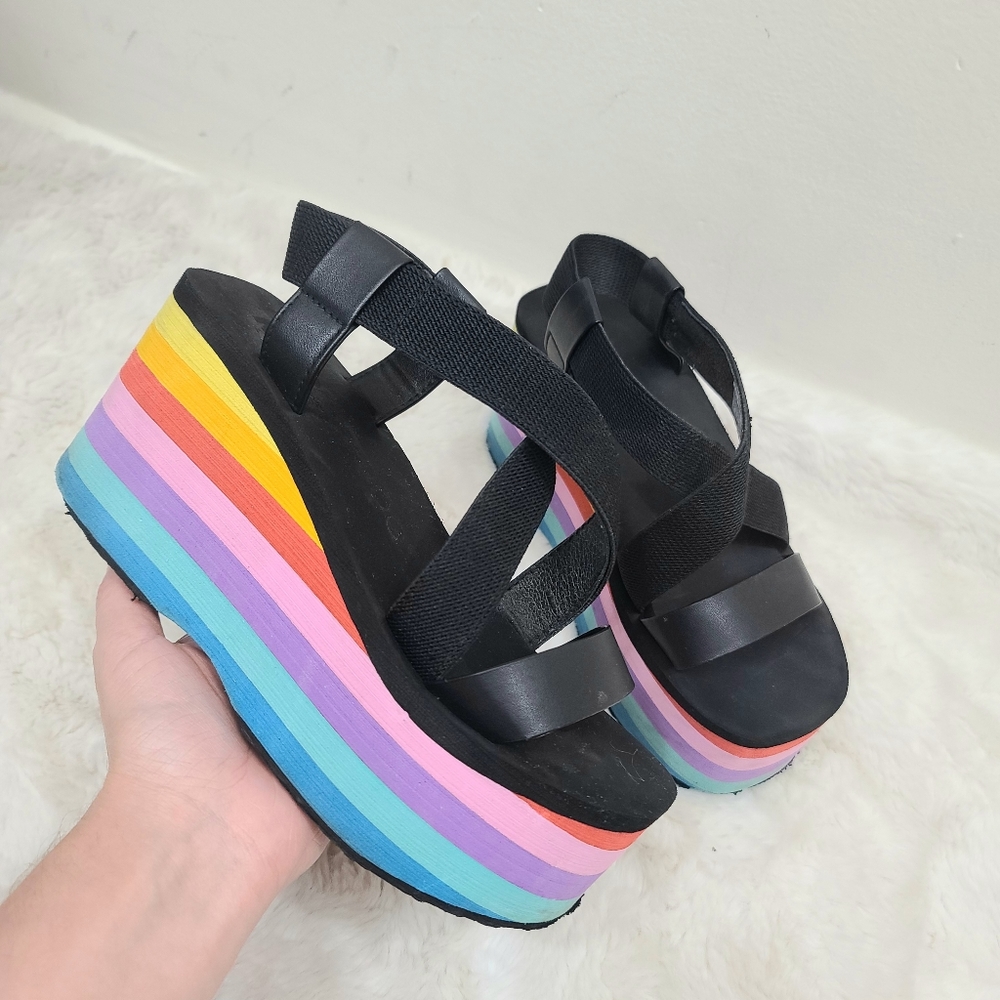 Rocketdog Bubblegum Bayer platform sandals